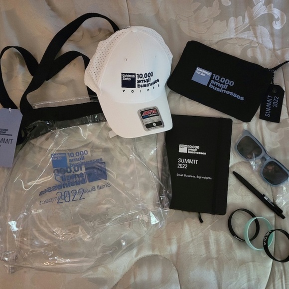 Goldman Sachs Branded Swag Bag with Goodies!